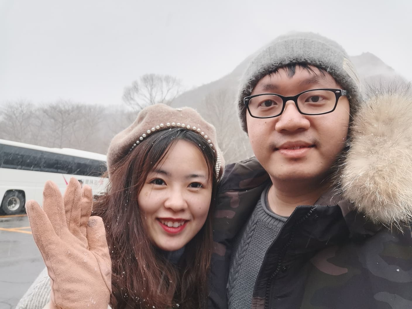 Our family traveling together in Asia.