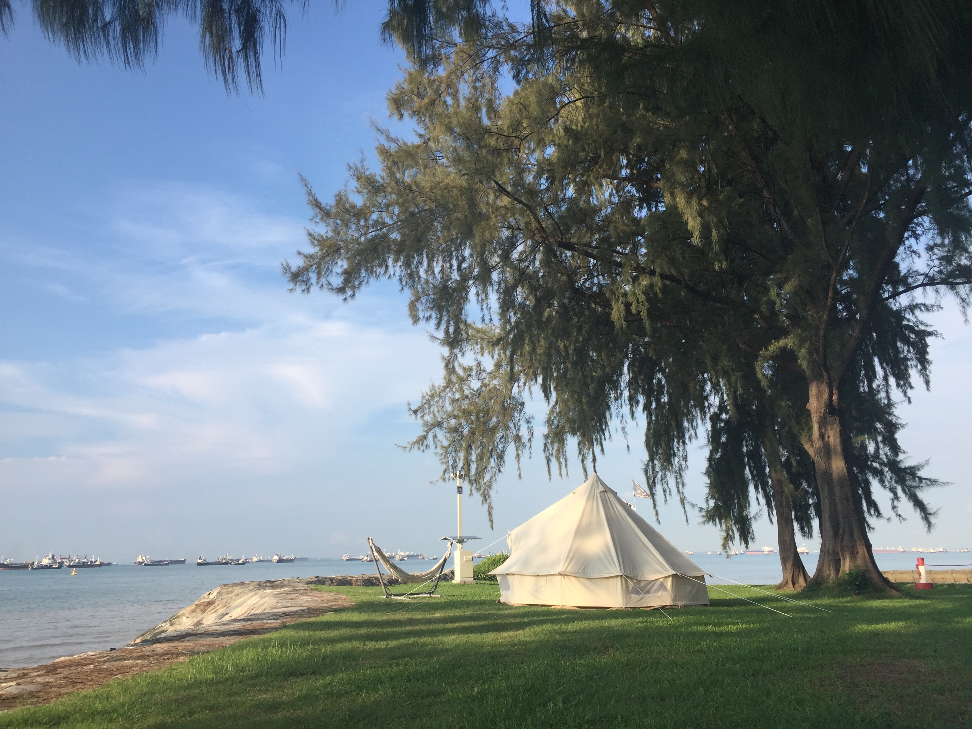 Camping at East Coast Park