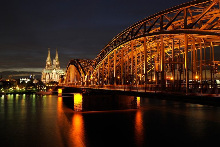 cologne dom night architecture 161849