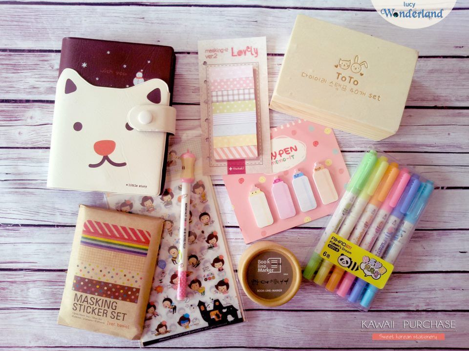 korean stationery
