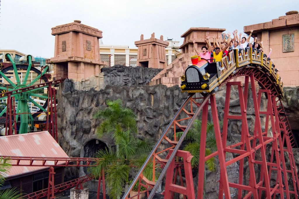 Sunway Lagoon Theme Park rides