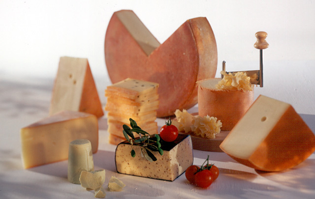 Cheeses from Switzerland
