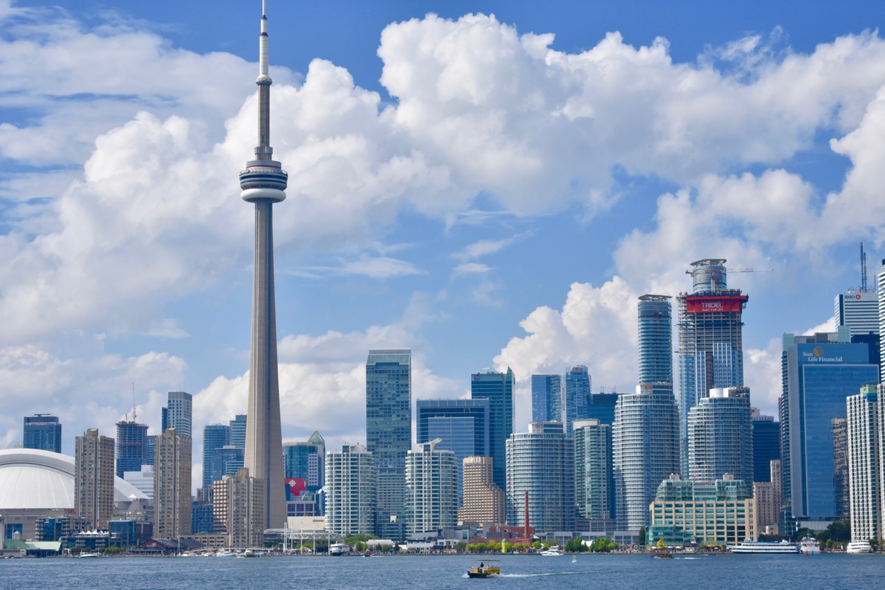 toronto beauty clouds skyline 935474