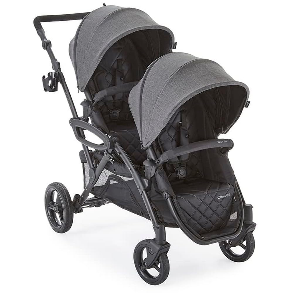 Contours Options Elite V2 Convertible Lightweight Tandem Double Stroller