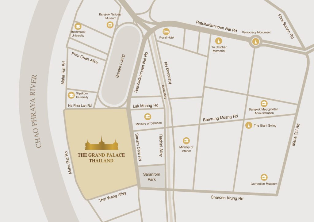 grand palace map