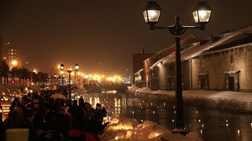Otaru Snow Light Path Festival