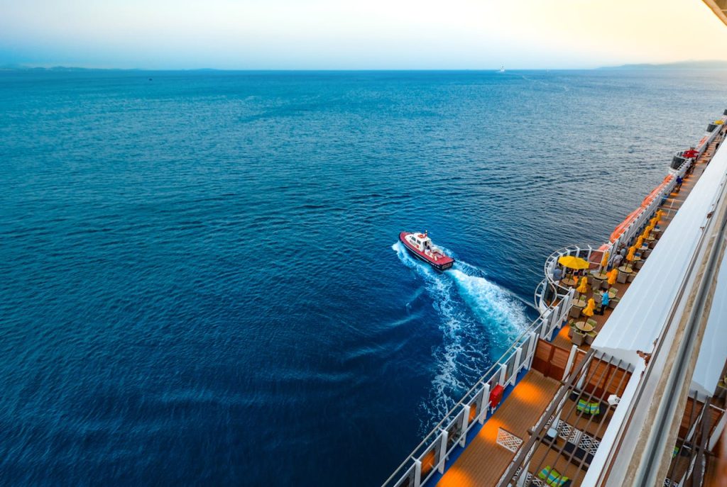 criuse getaway out at sea