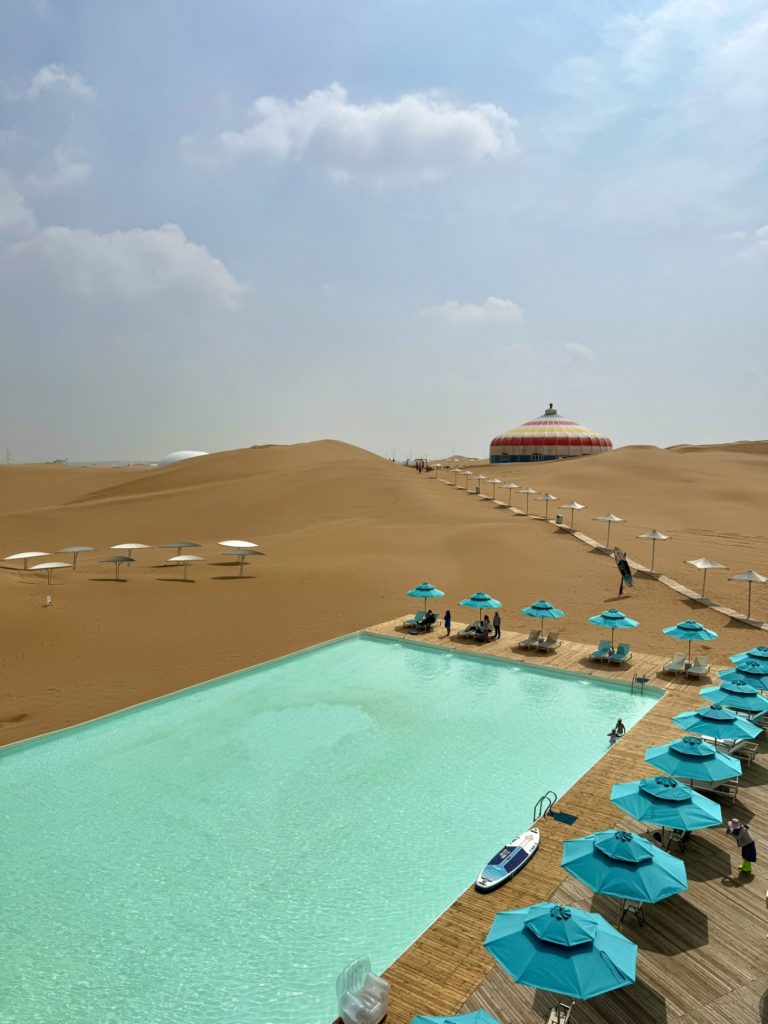 Exploring Xiangshawan: The Disney of the Desert 16 xiangshawan swimming pool