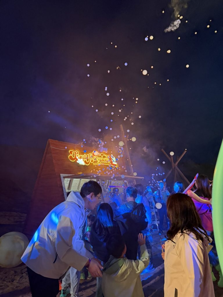 Exploring Xiangshawan: The Disney of the Desert 25 lotus hotel night event