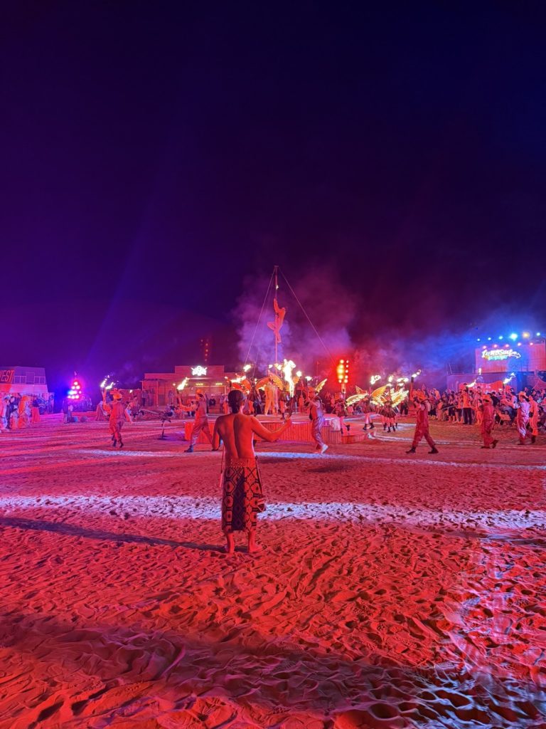 Exploring Xiangshawan: The Disney of the Desert 23 lotus hotel fire concert