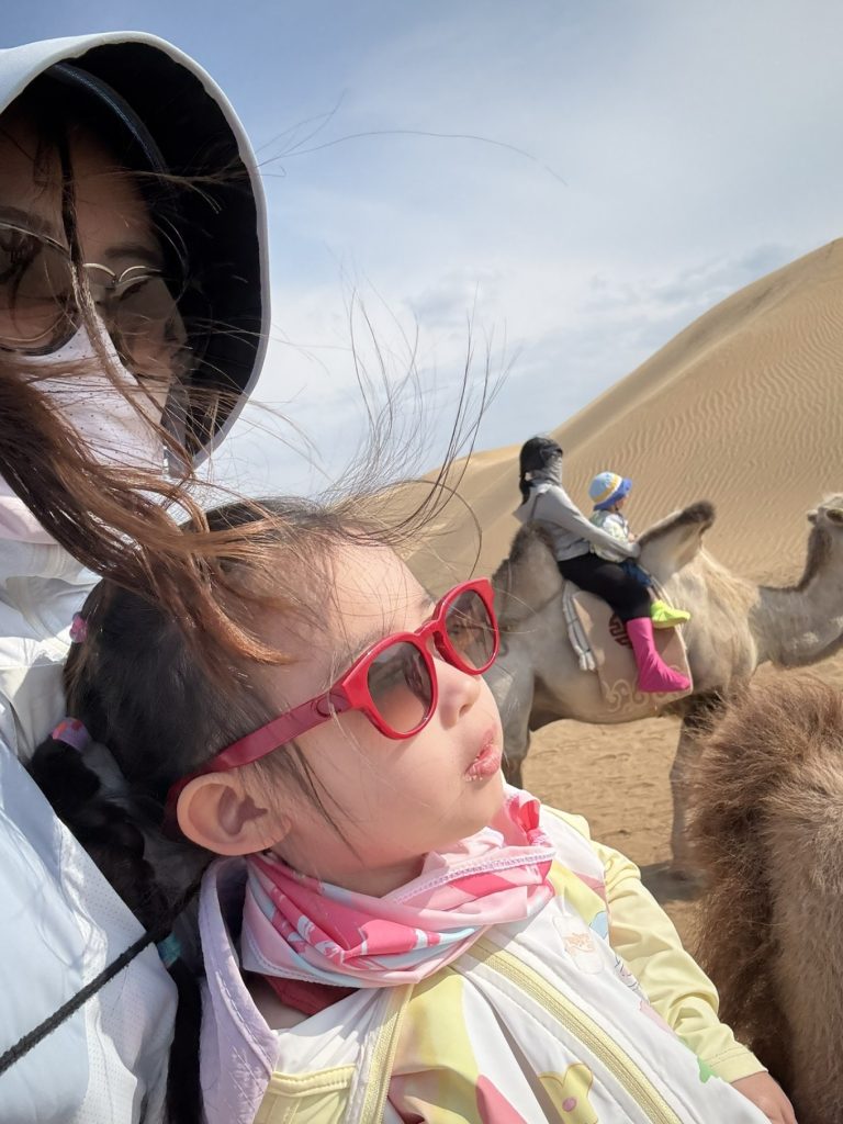 Exploring Xiangshawan: The Disney of the Desert 10 xiangshawan nicole and yuyi selfie