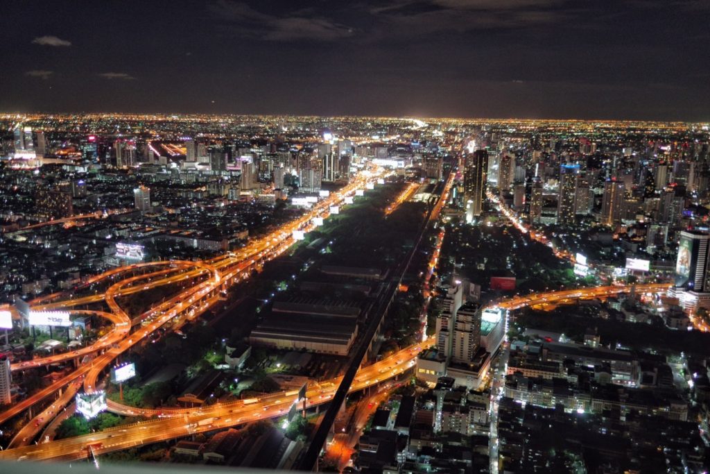 5-Day Bangkok Itinerary: River Cruises, Local Eats & Hidden Corners 5 bangkok city at night from the plane