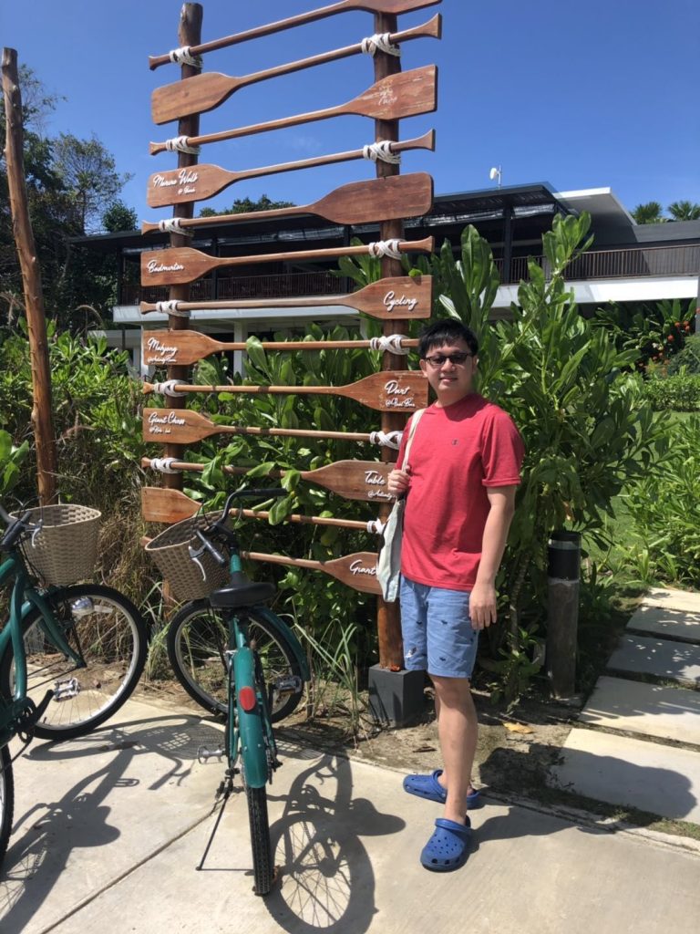 The Residence Bintan Review – Luxury Beachfront Villa Stay 17 derek cycling