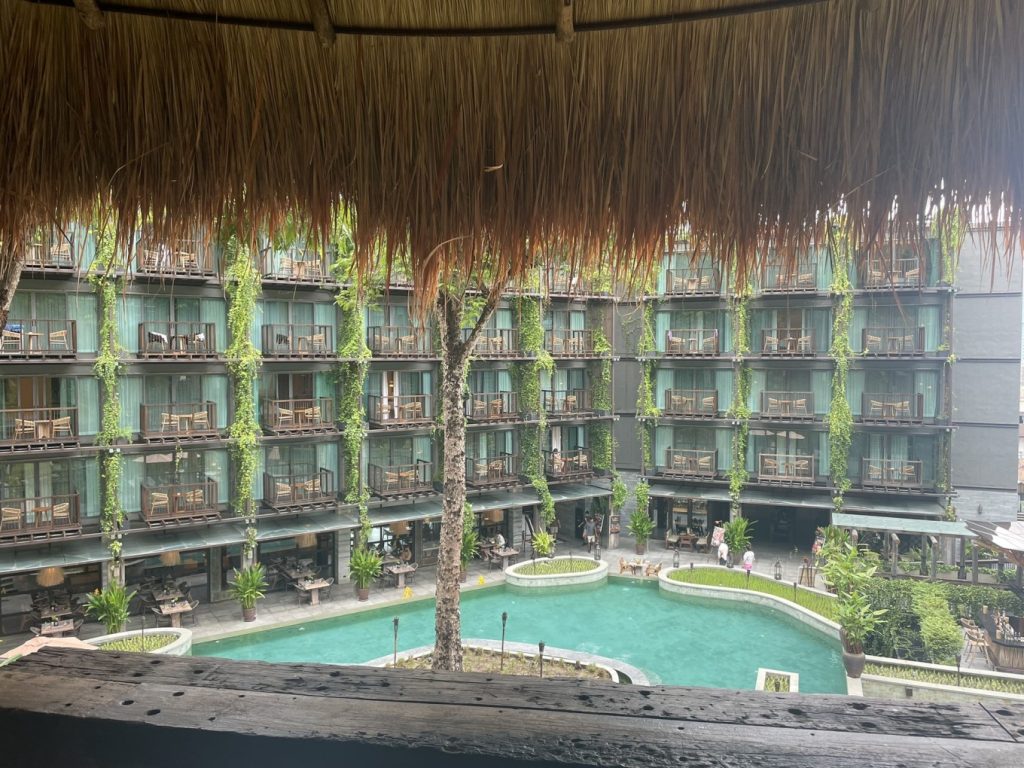 view from Dinso Resort & Villas 2