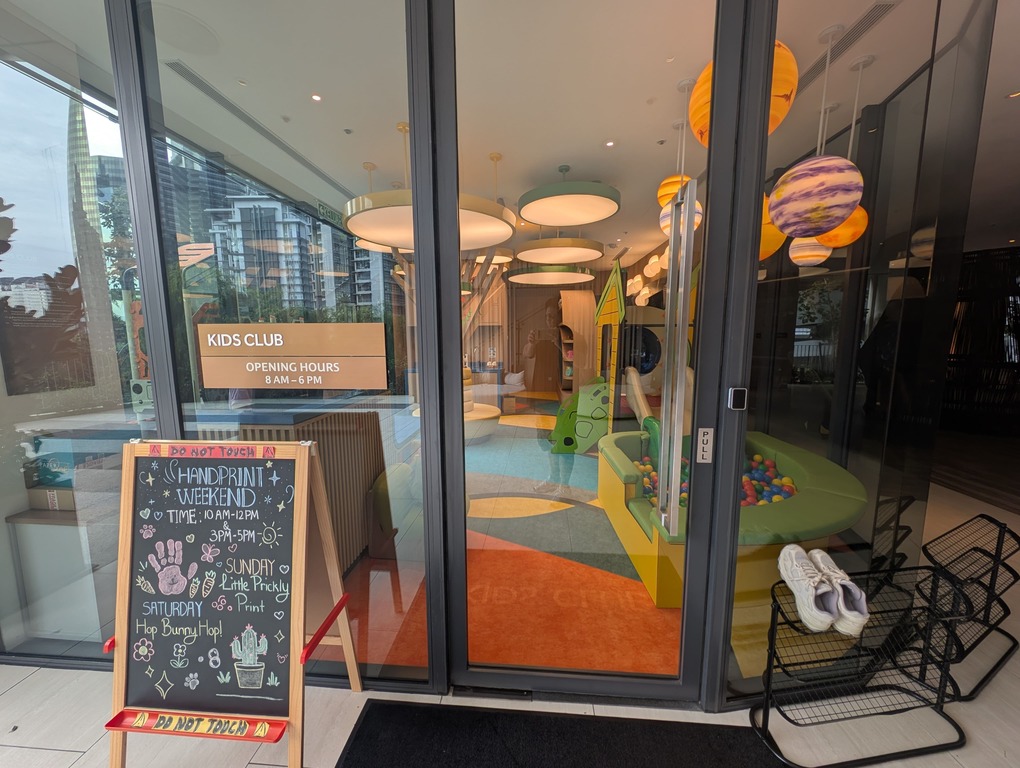 Marriott Executive Apartments Kuala Lumpur Review: Our 2-Night Family Stay 18 Colorful kids club with play structures and activity area at Marriott Executive Apartments Kuala Lumpur.