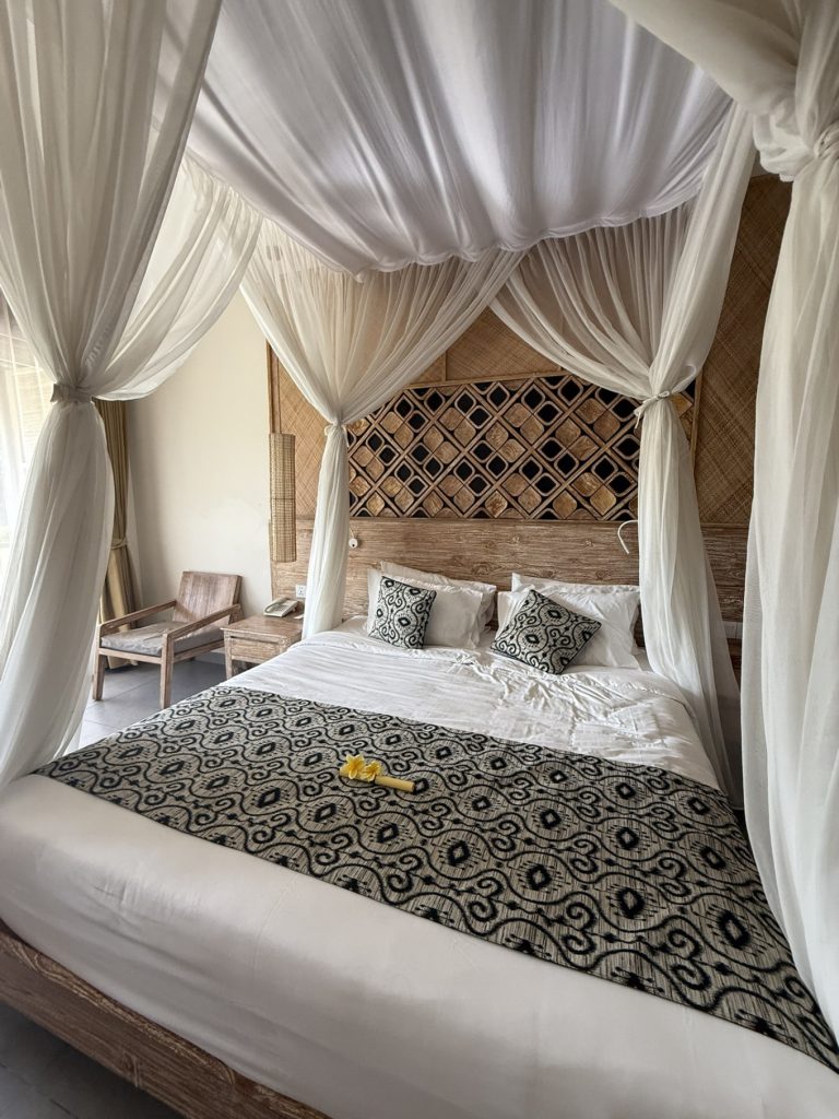 The Sun of Granary Resort and Villas Review: Family Stay Amid Ubud’s Rice Fields 7 canopy bed