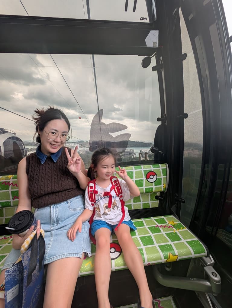 Mount Faber Cable Car Review (Pokémon Theme) 11 Scenic harbour view from Singapore Cable Car Mount Faber line