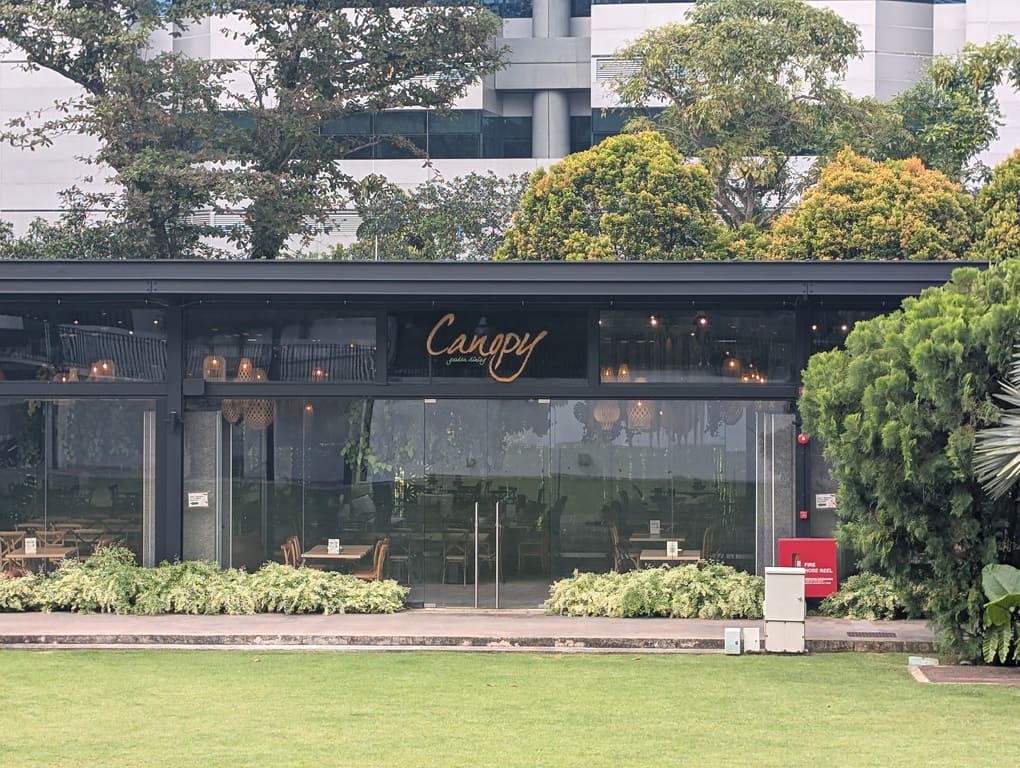The Canopy HortPark Review: Family-Friendly Brunch 6 Exterior view of The Canopy HortPark café in Singapore