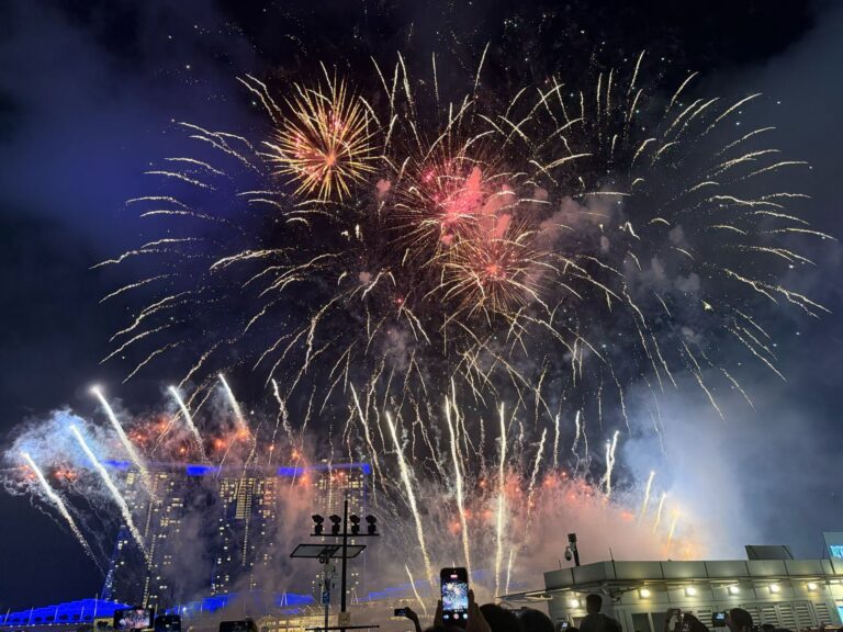 Disney Fireworks and Drone Show at Marina Bay Singapore (Family Experience Guide)