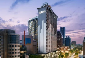 Hilton Singapore Orchard hotel on Orchard Road in Singapore