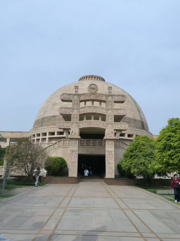 Indian-style Buddhist temple dome at White Horse Temple Luoyang China
