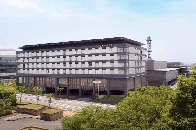 8 Best Hotels Near Nara Park: Luxury, Ryokan & Budget Stays 8 Exterior view of JW Marriott Hotel Nara with modern luxury architecture and spacious surroundings in Nara Japan