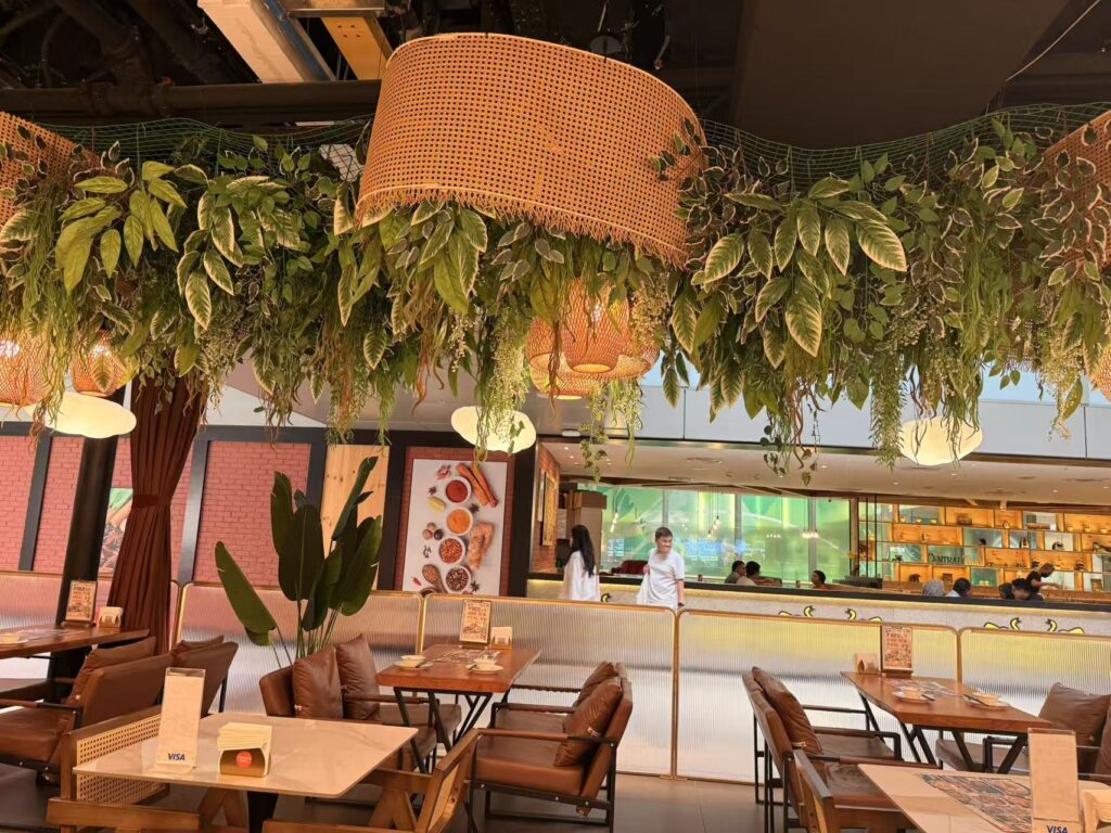 Chengdu Bowl restaurant entrance at Changi Airport Terminal 3 Singapore