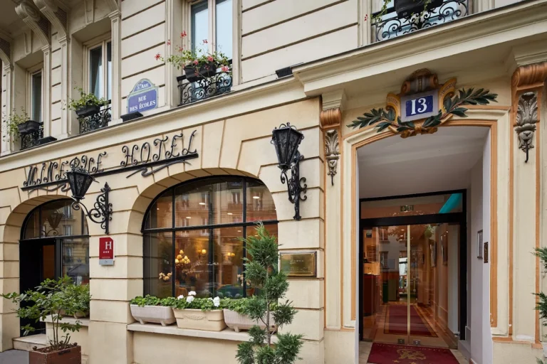 Hôtel Minerve in the Latin Quarter Paris, a budget-friendly hotel near Cardinal Lemoine Metro