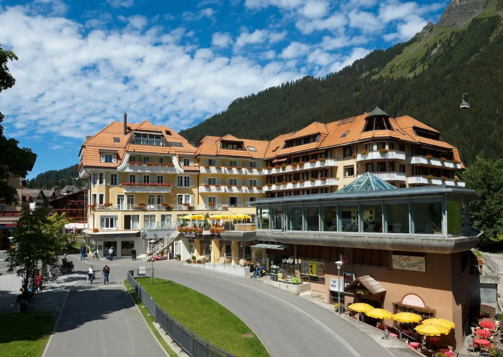 10 Best Hotels Near Jungfraujoch Railway (Top of Europe) 6 Hotel Silberhorn Wengen near Wengen Railway Station, one of the best hotels for visiting Jungfraujoch in Switzerland