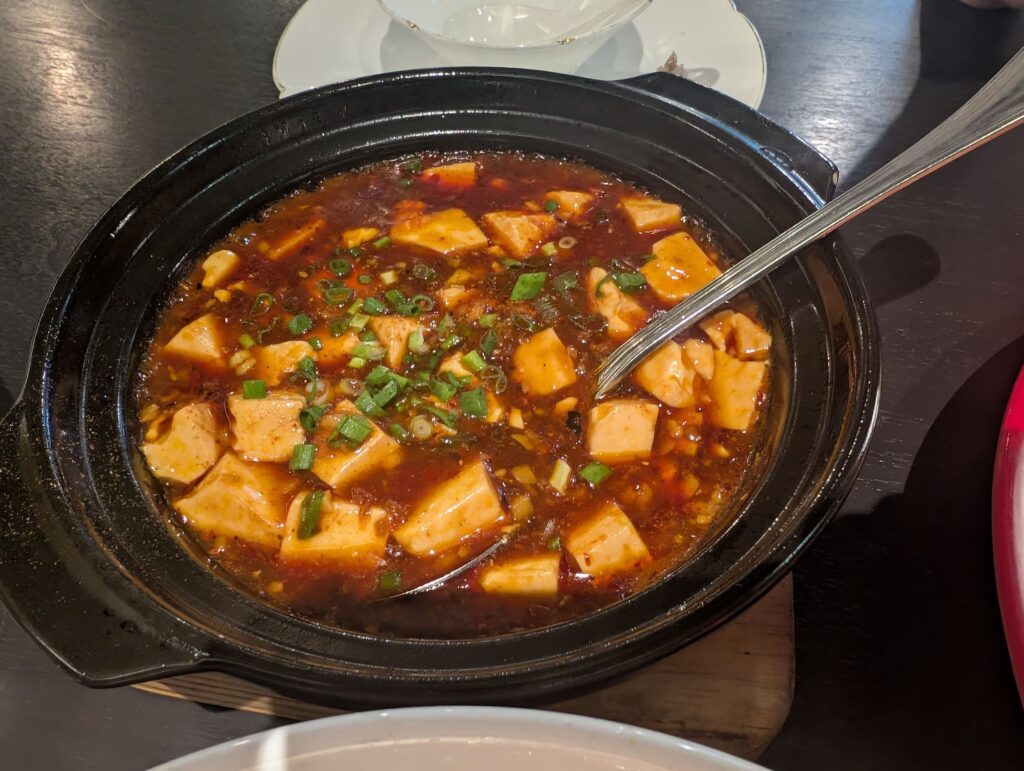 Kuan Zhai Alley Review: Authentic Sichuan in Singapore 11 Mapo tofu with minced meat served in a clay pot