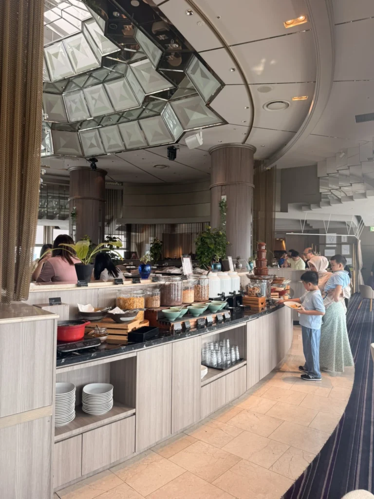 Breakfast buffet at Swissôtel Nankai Osaka