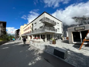 Hotel Edelweiss Superior in the car-free village of Mürren, Switzerland