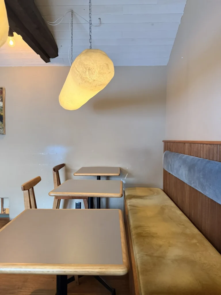 Nakazakicho Osaka City Walk: Exploring Osaka's Retro Neighbourhood 15 Upstairs seating area inside neel Nakazakicho cafe in Osaka